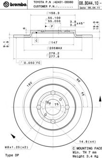 Disc frana