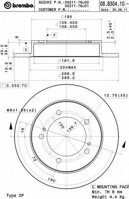 Disc frana