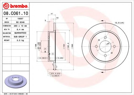 Disc frana