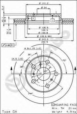 Disc frana