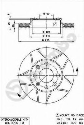 Disc frana