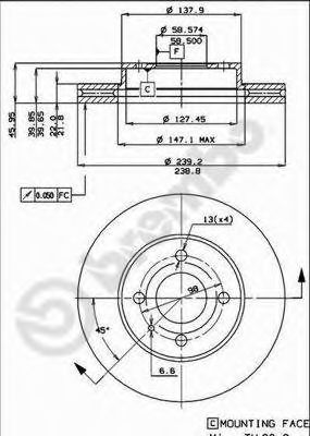 Disc frana