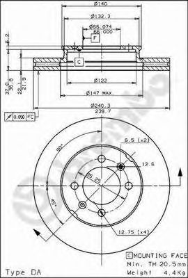 Disc frana