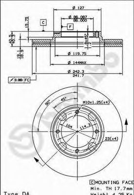 Disc frana