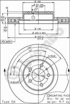 Disc frana