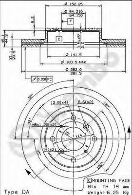 Disc frana