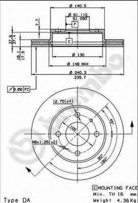 Disc frana