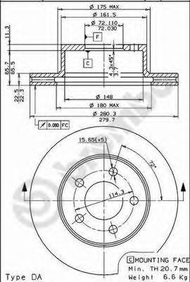 Disc frana