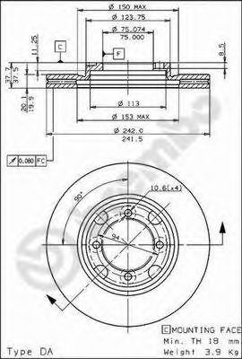 Disc frana