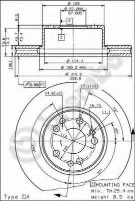 Disc frana