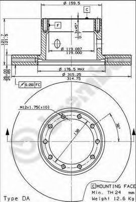 Disc frana