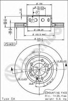 Disc frana