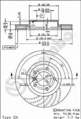 Disc frana