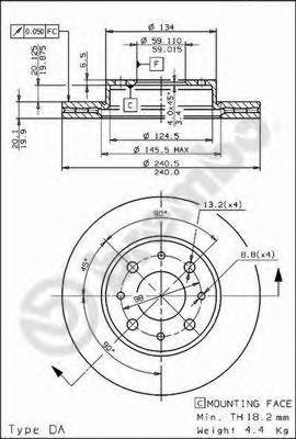 Disc frana