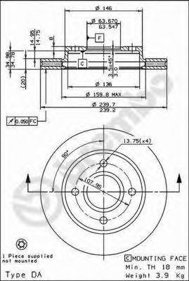 Disc frana