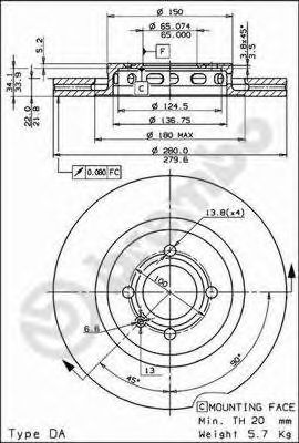 Disc frana