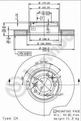 Disc frana