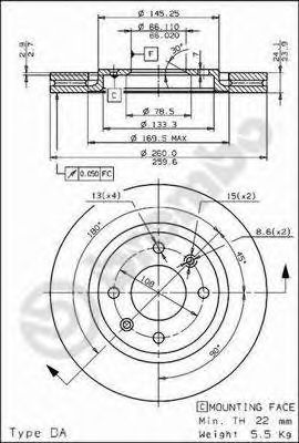 Disc frana