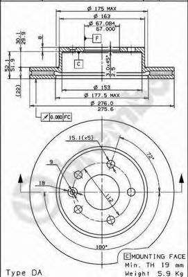 Disc frana