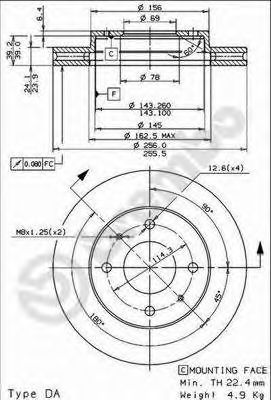 Disc frana