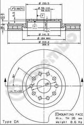 Disc frana