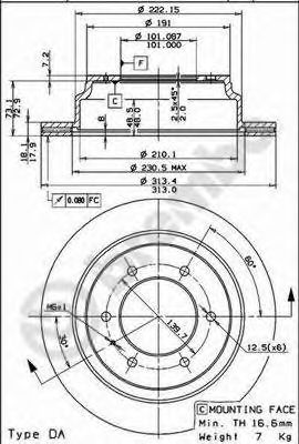 Disc frana