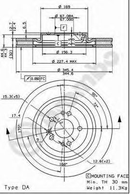 Disc frana