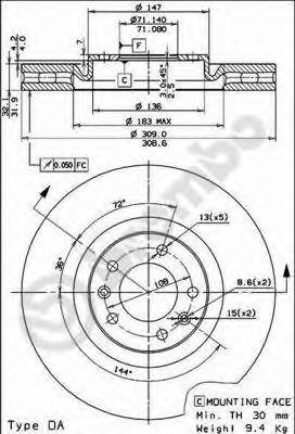 Disc frana