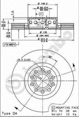 Disc frana