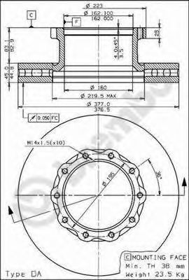 Disc frana