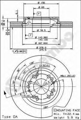 Disc frana