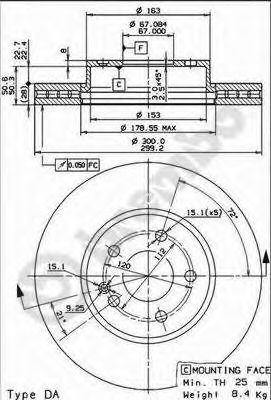 Disc frana