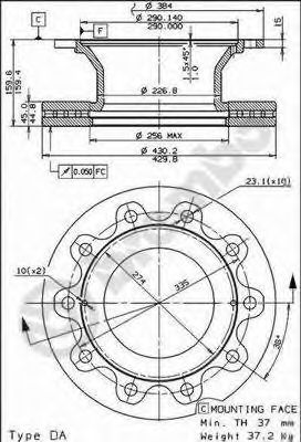 Disc frana