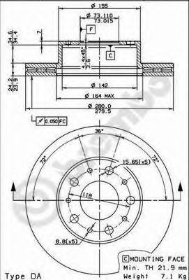 Disc frana