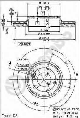 Disc frana