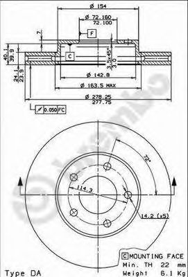 Disc frana