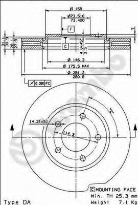 Disc frana