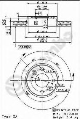 Disc frana