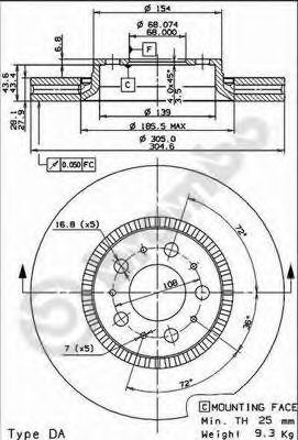 Disc frana