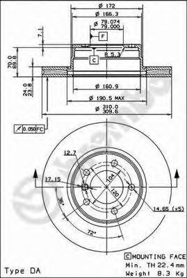 Disc frana