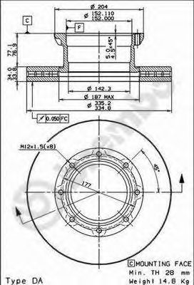 Disc frana