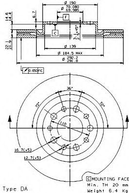 Disc frana