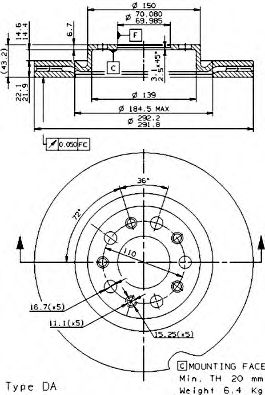 Disc frana