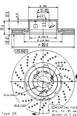 Disc frana