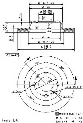 Disc frana