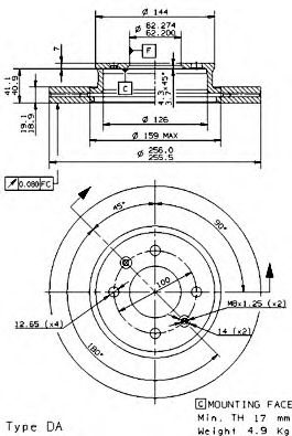 Disc frana