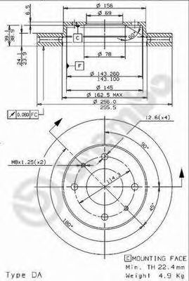 Disc frana