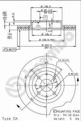 Disc frana