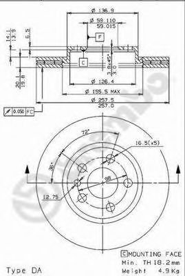 Disc frana