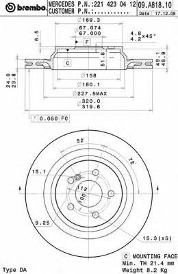 Disc frana